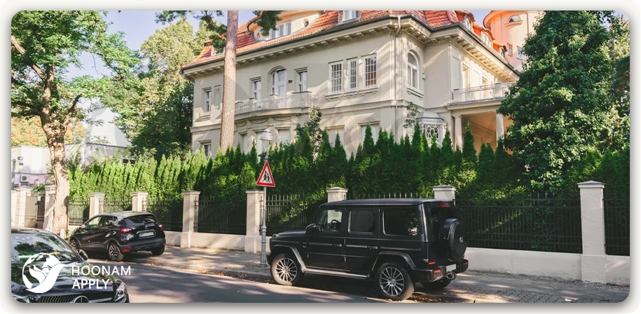 تصویری از خانه ای لوکس در منطقه ی گران قیمت گرونوالد (Grunewald) - برلین